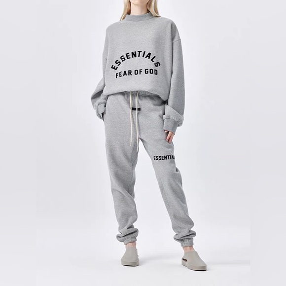 💎❇️Authentic Fear of God Essential Hoodie - Green Hood ✅💎 -XS - Picture 6 of 17